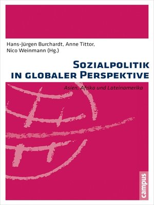 cover image of Sozialpolitik in globaler Perspektive